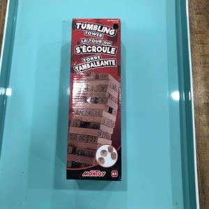 Number Jenga with four dice